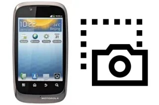 Captura de pantalla en Motorola FIRE XT