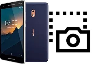 Captura de pantalla en Nokia 2.1