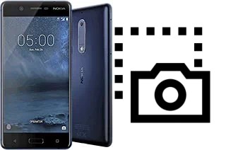 Captura de pantalla en Nokia 5