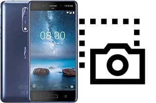 Captura de pantalla en Nokia 8