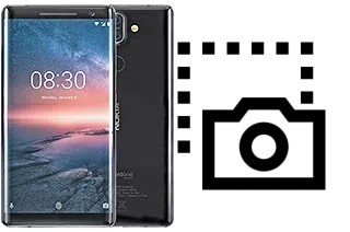 Captura de pantalla en Nokia 8 Sirocco