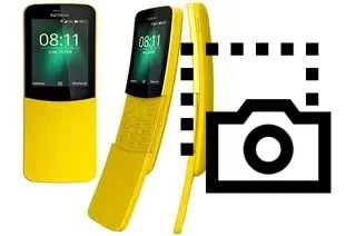 Captura de pantalla en Nokia 8110 4G