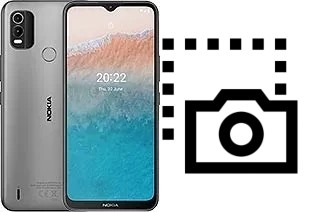 Captura de pantalla en Nokia C21 Plus