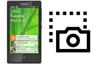 Captura de pantalla en Nokia X+