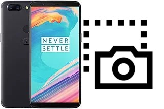 Captura de pantalla en OnePlus 5T