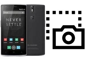 Captura de pantalla en OnePlus One