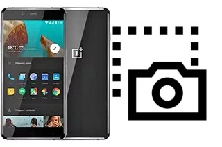 Captura de pantalla en OnePlus X