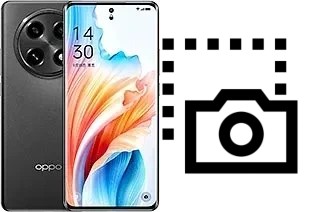 Captura de pantalla en Oppo A2 Pro