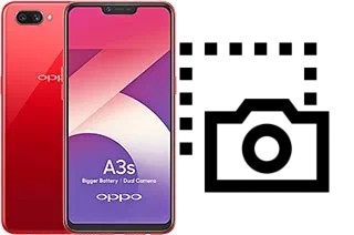 Captura de pantalla en Oppo A3s
