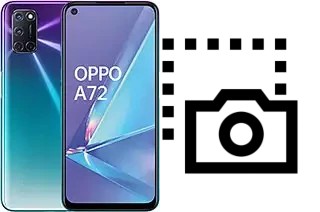 Captura de pantalla en Oppo A72