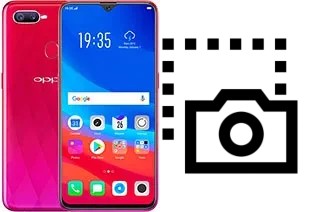 Captura de pantalla en Oppo F9