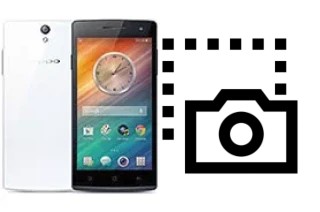 Captura de pantalla en Oppo Find 5 Mini