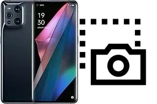 Captura de pantalla en Oppo Find X3 Pro