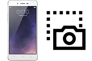 Captura de pantalla en Oppo Mirror 5s