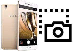 Captura de pantalla en Oppo R7s