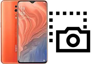 Captura de pantalla en Oppo Reno Z