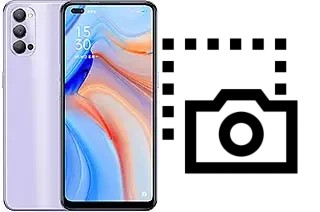 Captura de pantalla en Oppo Reno4 5G