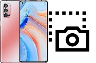 Captura de pantalla en Oppo Reno4 Pro 5G