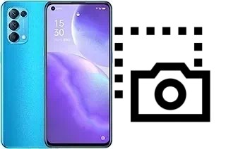 Captura de pantalla en Oppo Find X3 Lite