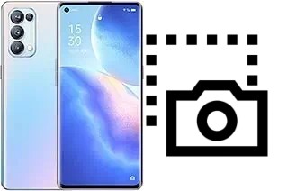 Captura de pantalla en Oppo Reno5 Pro 5G