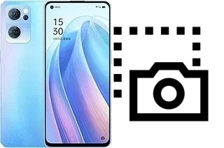 Captura de pantalla en Oppo Reno7 5G