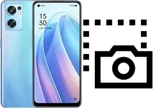 Captura de pantalla en Oppo Reno7 SE 5G