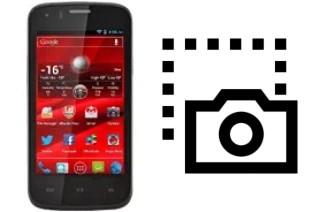 Captura de pantalla en Prestigio MultiPhone 4055 Duo