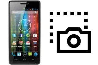 Captura de pantalla en Prestigio MultiPhone 5450 Duo