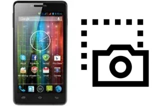 Captura de pantalla en Prestigio MultiPhone 5500 Duo