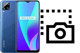 Captura de pantalla en Realme C15