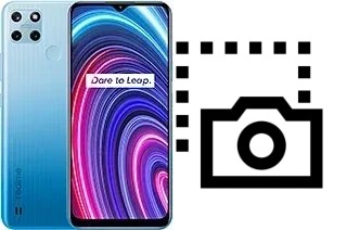 Captura de pantalla en Realme C25Y