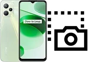 Captura de pantalla en Realme C35