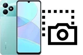 Captura de pantalla en Realme C51