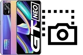 Captura de pantalla en Realme GT Neo