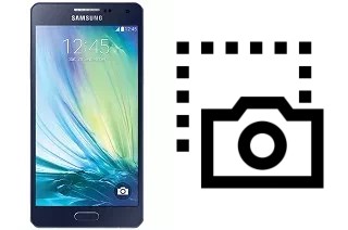 Captura de pantalla en Samsung Galaxy A5