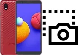 Captura de pantalla en Samsung Galaxy M01 Core