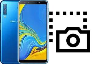 Captura de pantalla en Samsung Galaxy A7 (2018)