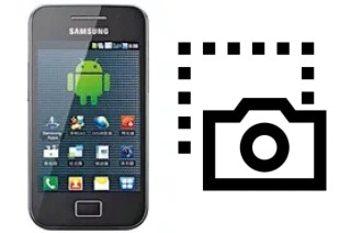 Captura de pantalla en Samsung Galaxy Ace Duos I589