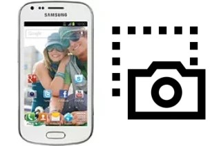 Captura de pantalla en Samsung Galaxy Ace II X S7560M