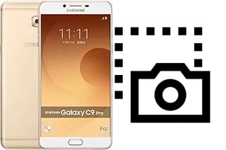 Captura de pantalla en Samsung Galaxy C9 Pro