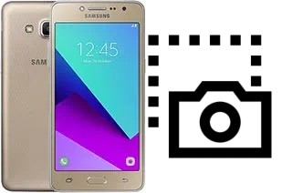 Captura de pantalla en Samsung Galaxy J2 Prime
