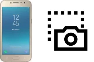 Captura de pantalla en Samsung Galaxy J2 Pro