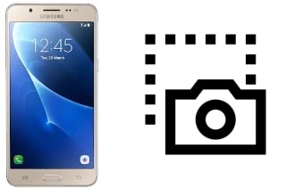 Captura de pantalla en Samsung Galaxy J5 Metal