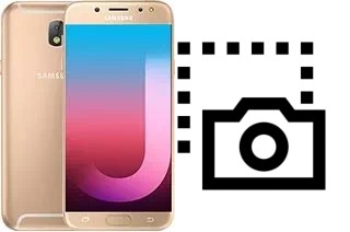 Captura de pantalla en Samsung Galaxy J7 Pro