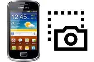 Captura de pantalla en Samsung Galaxy mini 2 S6500