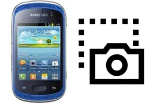 Captura de pantalla en Samsung Galaxy Music S6010