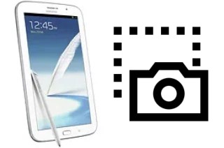 Captura de pantalla en Samsung Galaxy Note 8.0 Wi-Fi