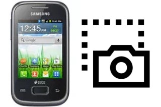 Captura de pantalla en Samsung Galaxy Pocket Duos S5302