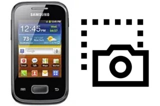 Captura de pantalla en Samsung Galaxy Pocket plus S5301