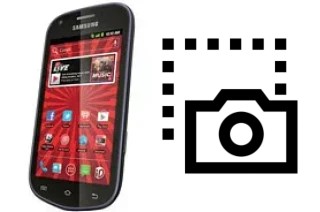 Captura de pantalla en Samsung Galaxy Reverb M950